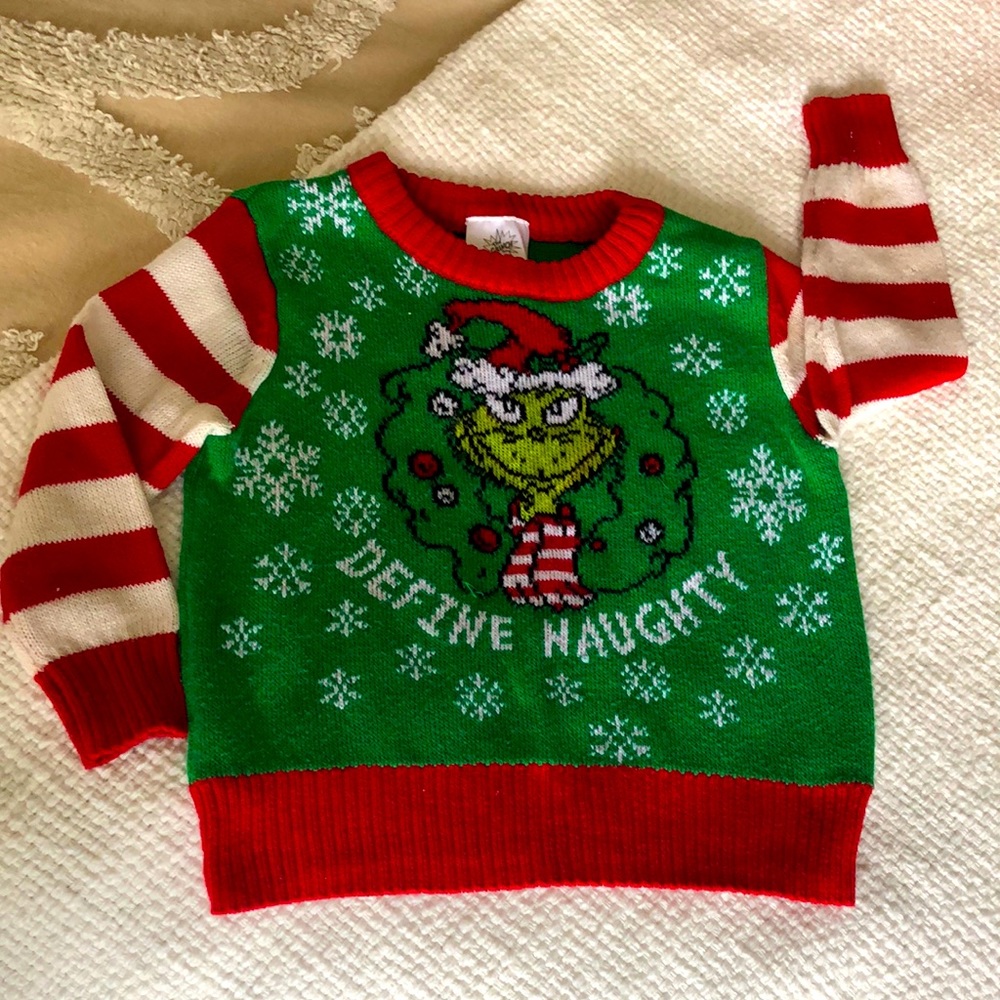 Dr. Seuss the Grinch sweater
